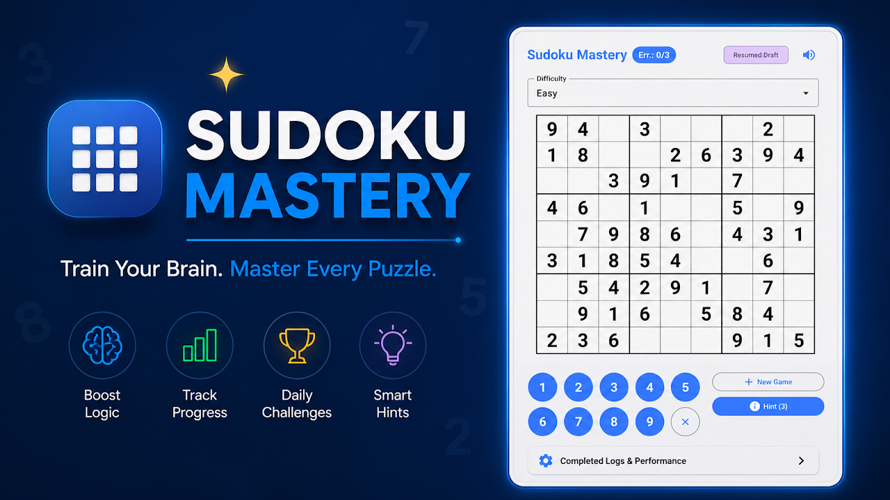 sudoku mastery 2.0